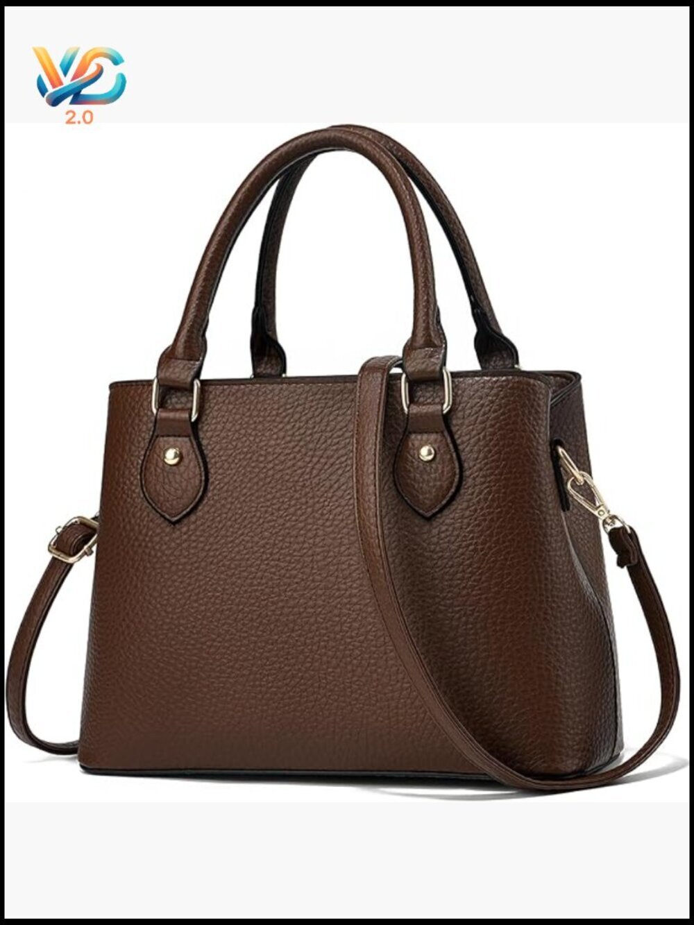 Leather Crossbody Tote Shoulder Bag Satchel Purses for Women